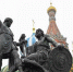 Памятник Минину и Пожарскому в Москве. Фото © РИА Новости/Рамиль Ситдиков - RuffNews.Ru