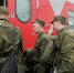 Срочники садятся в поезд. Фото военного комиссариата Ростовской области - DonNews.Ru